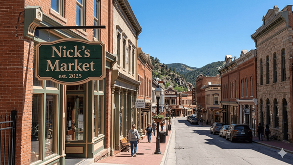 Central City, Colorado mountain town