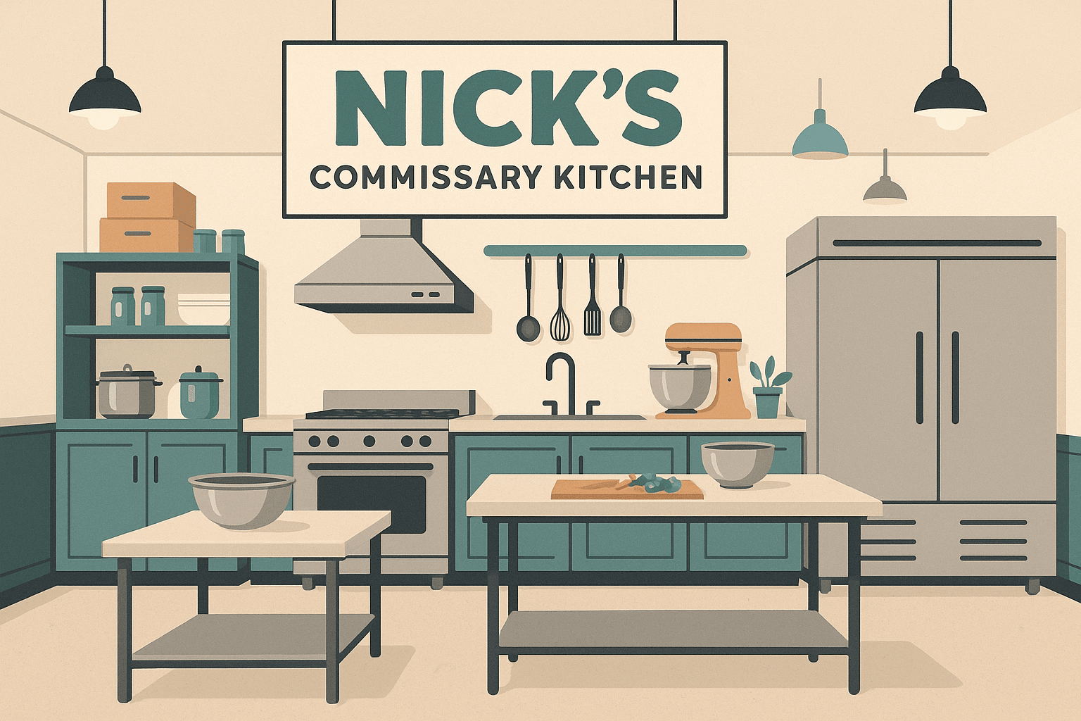 Commissary kitchen facilities