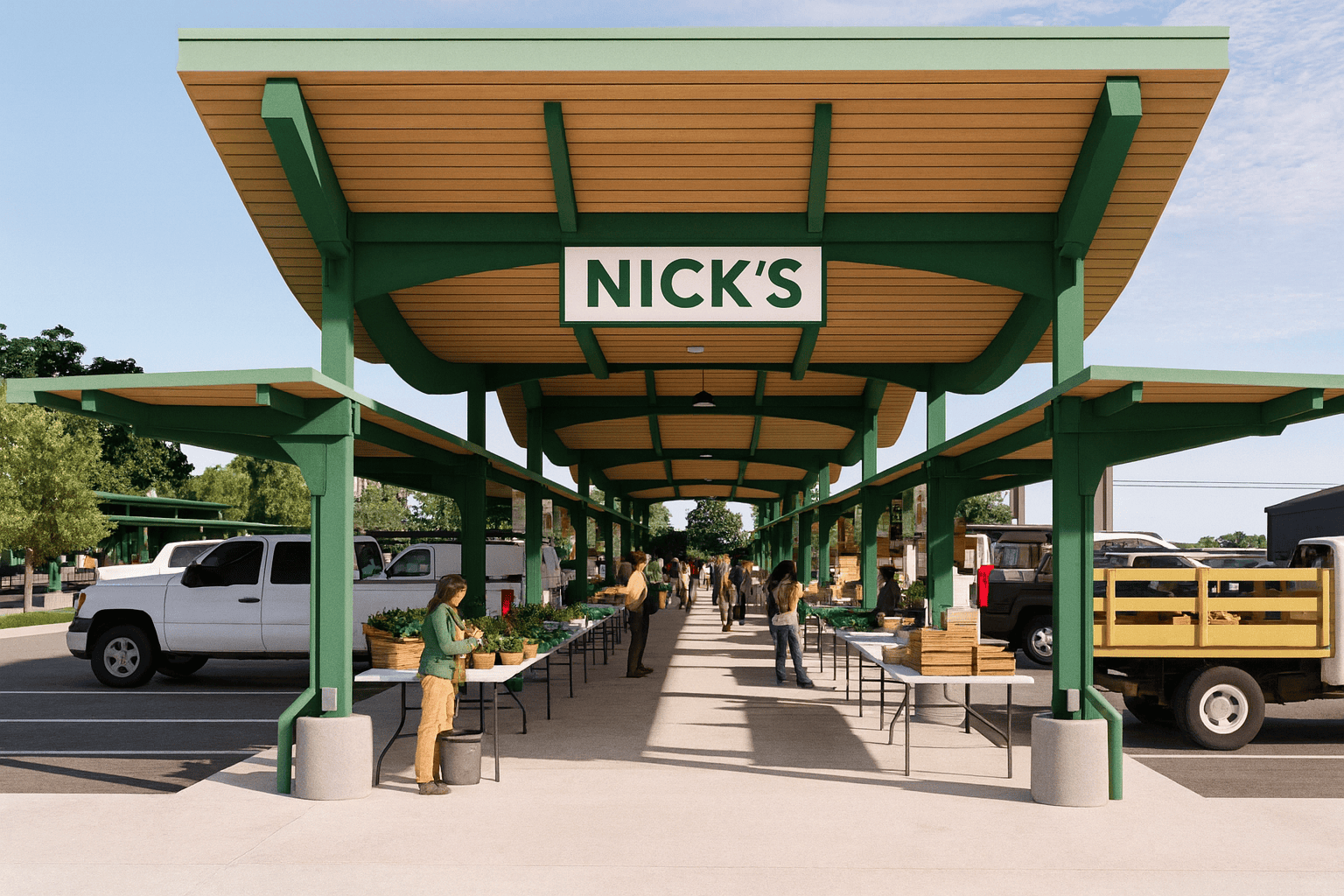 Monthly farmers market