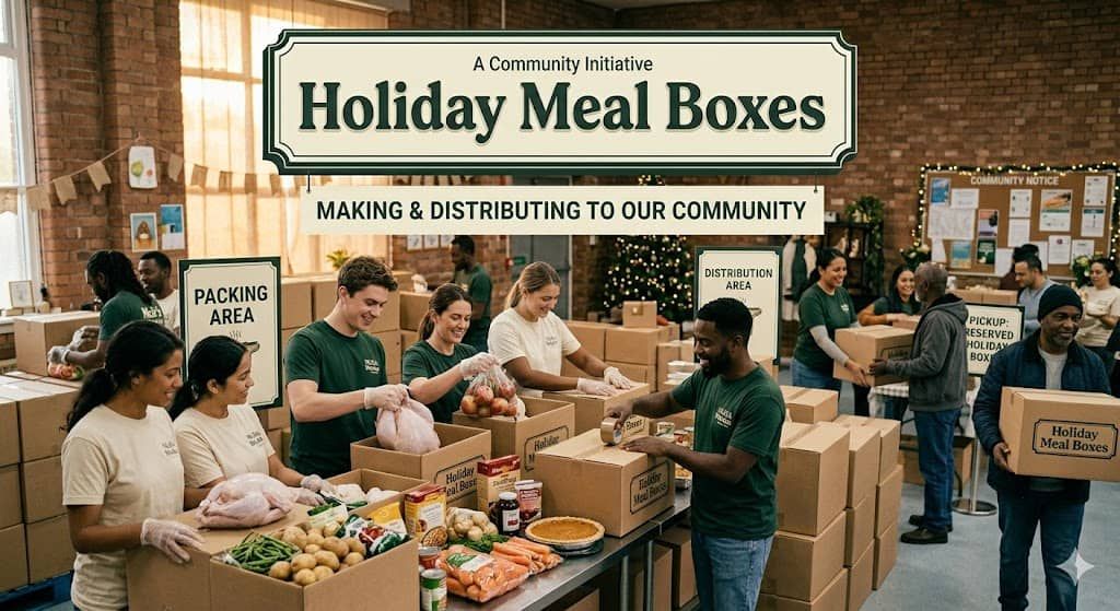 Holiday meal boxes